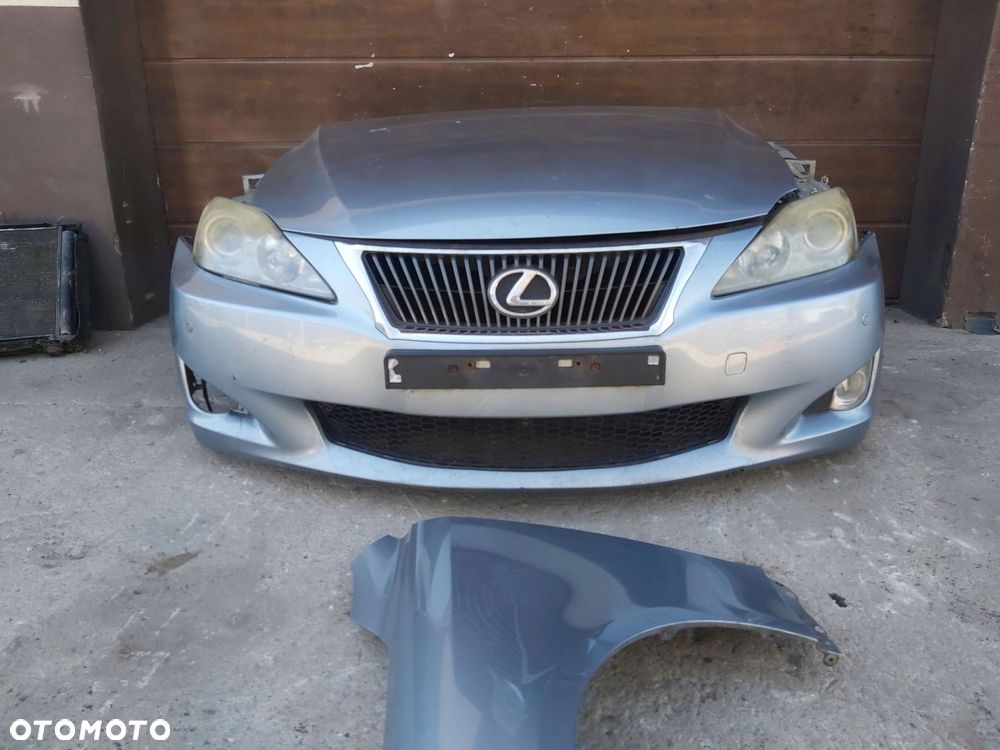 LEXUS IS II 220d kompletny przód zderzak maska błotnik lampa pas przedni - 5