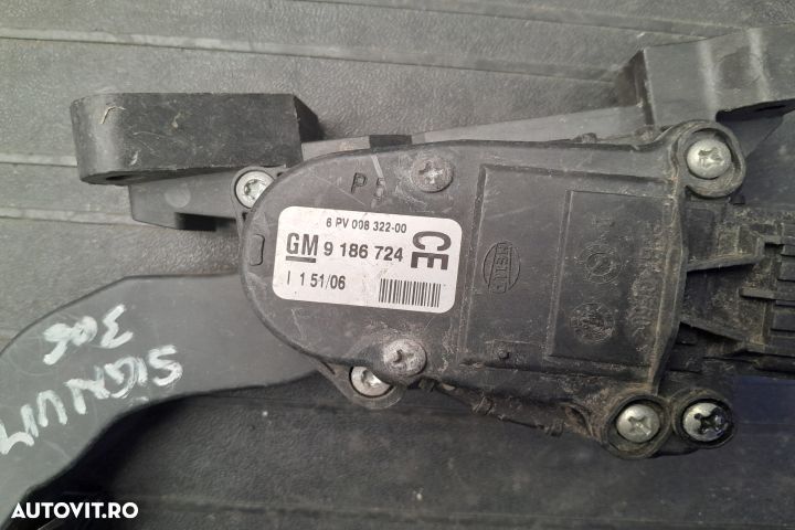 Pedala acceleratie GM 9186724 GM 9186724 Opel Signum C [facelift] [20 - 4