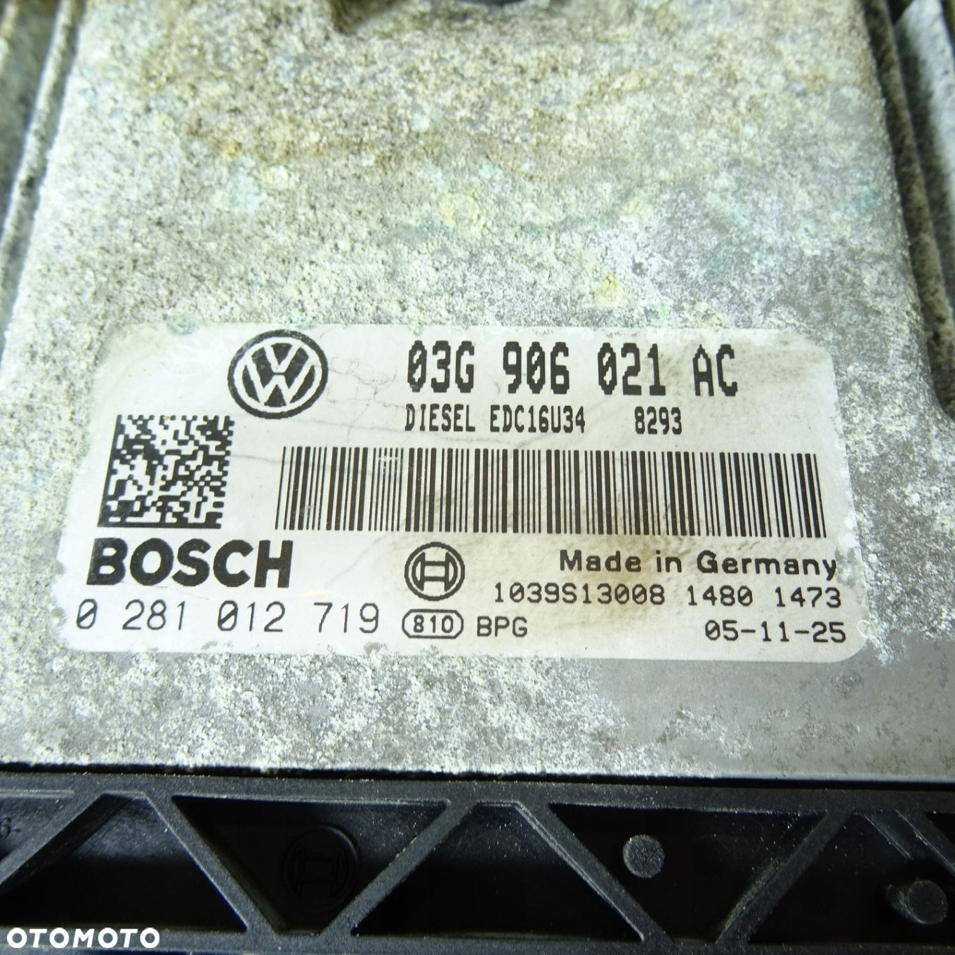 VW PASSAT B6 2.0TDI STEROWNIK 03G906021AC - 2