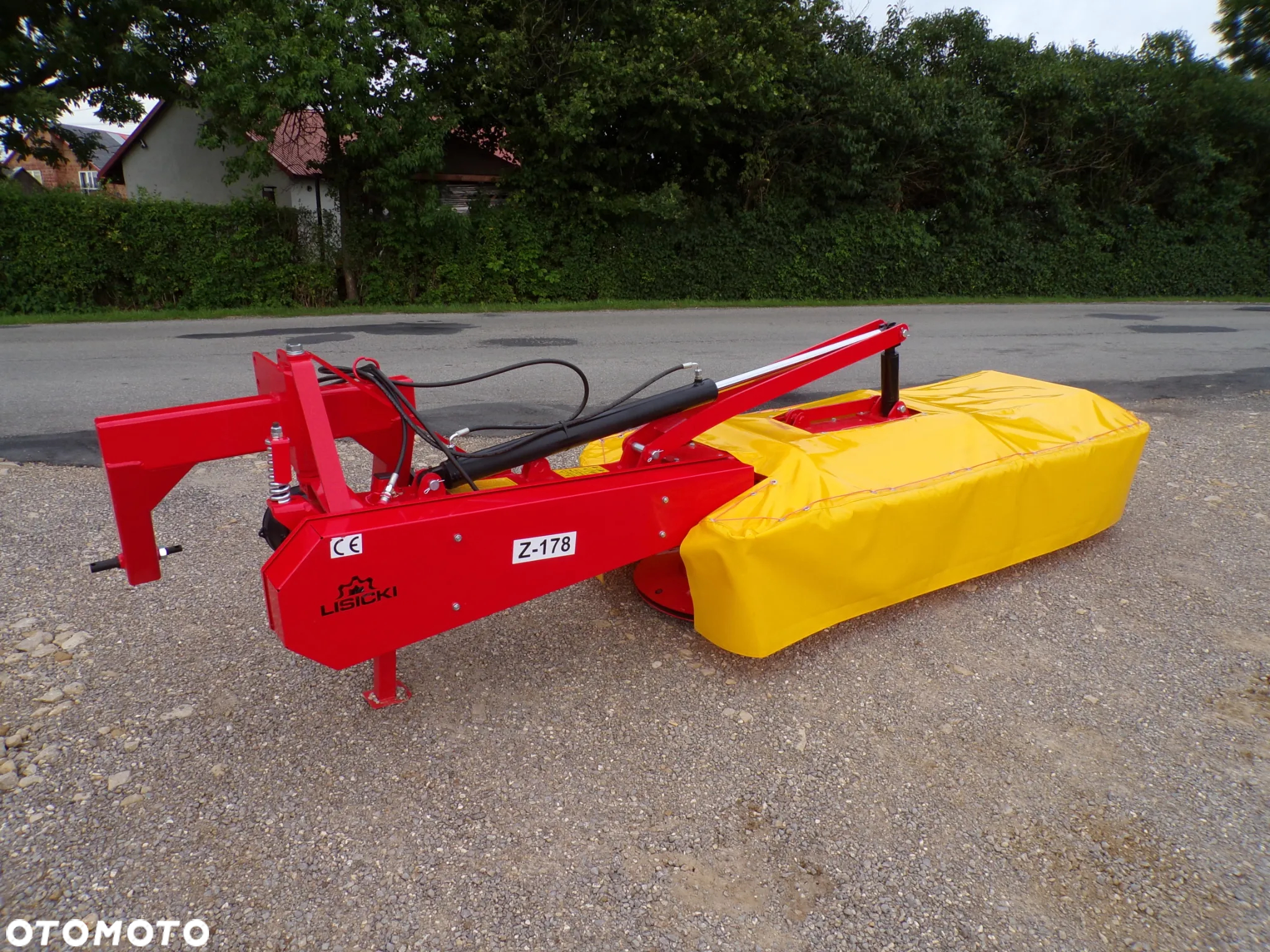 Kosiarka Rotacyjna 2,6m Hydrauliczna LISICKI 4-Bębny Noże/Osłona/Plandeka - 8