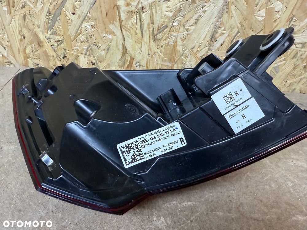 LAMPA TYŁ PRAWA LED AUDI A6 C8 SEDAN 4K5 4K5945224A - 4