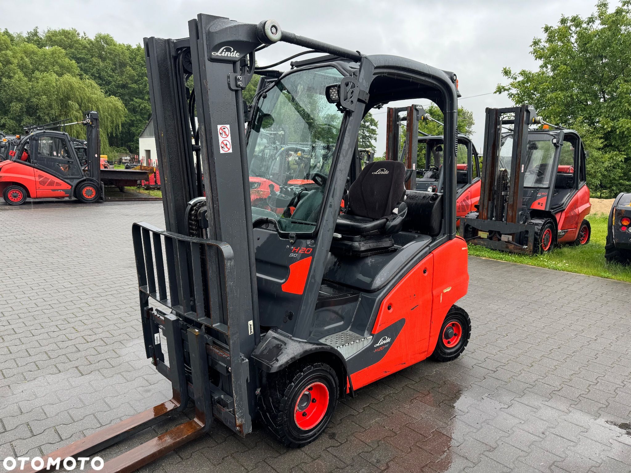 Linde H20 EVO 2020 Tylko 3554 mth triplex przesuw   h16 h18 wolny skok  toyot - 1