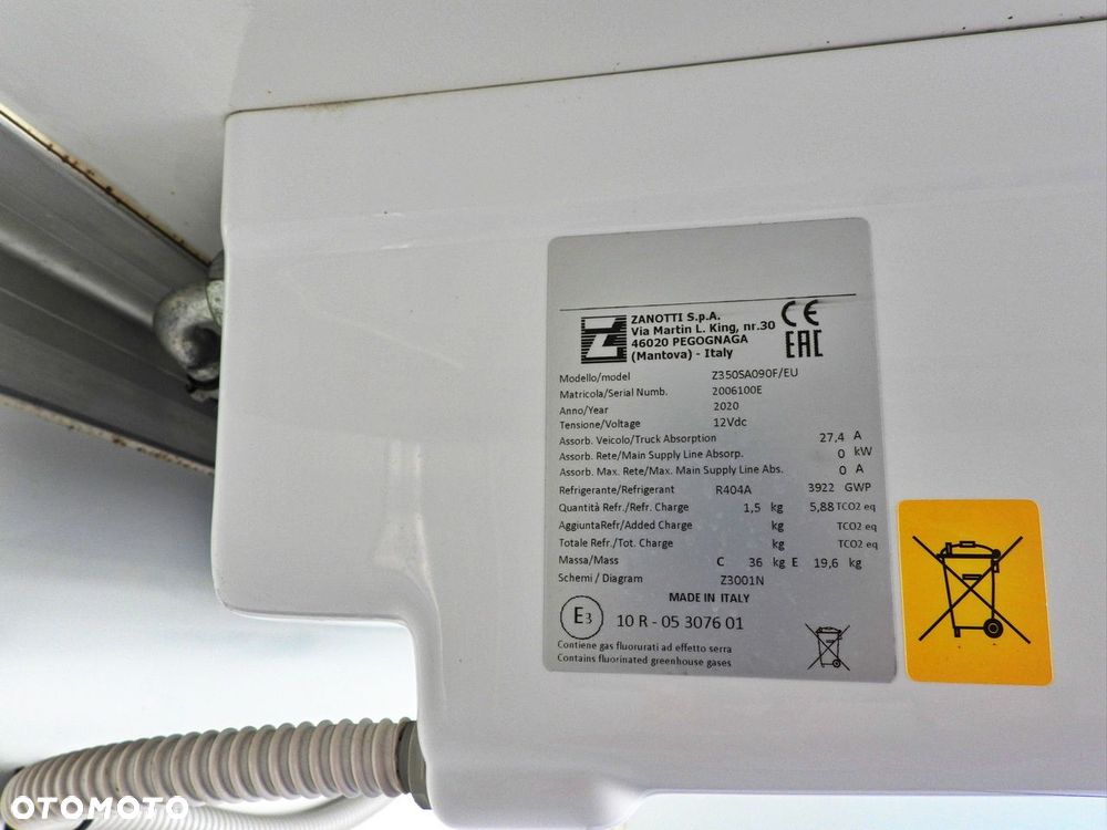 MAN TGE 3.140 CHŁODNIA KONTENER -1*C 8 PALET FUNKCJA GRZANIA TEMPOMAT PNEUMATYKA KLIMATYZACJA  140KM - 22