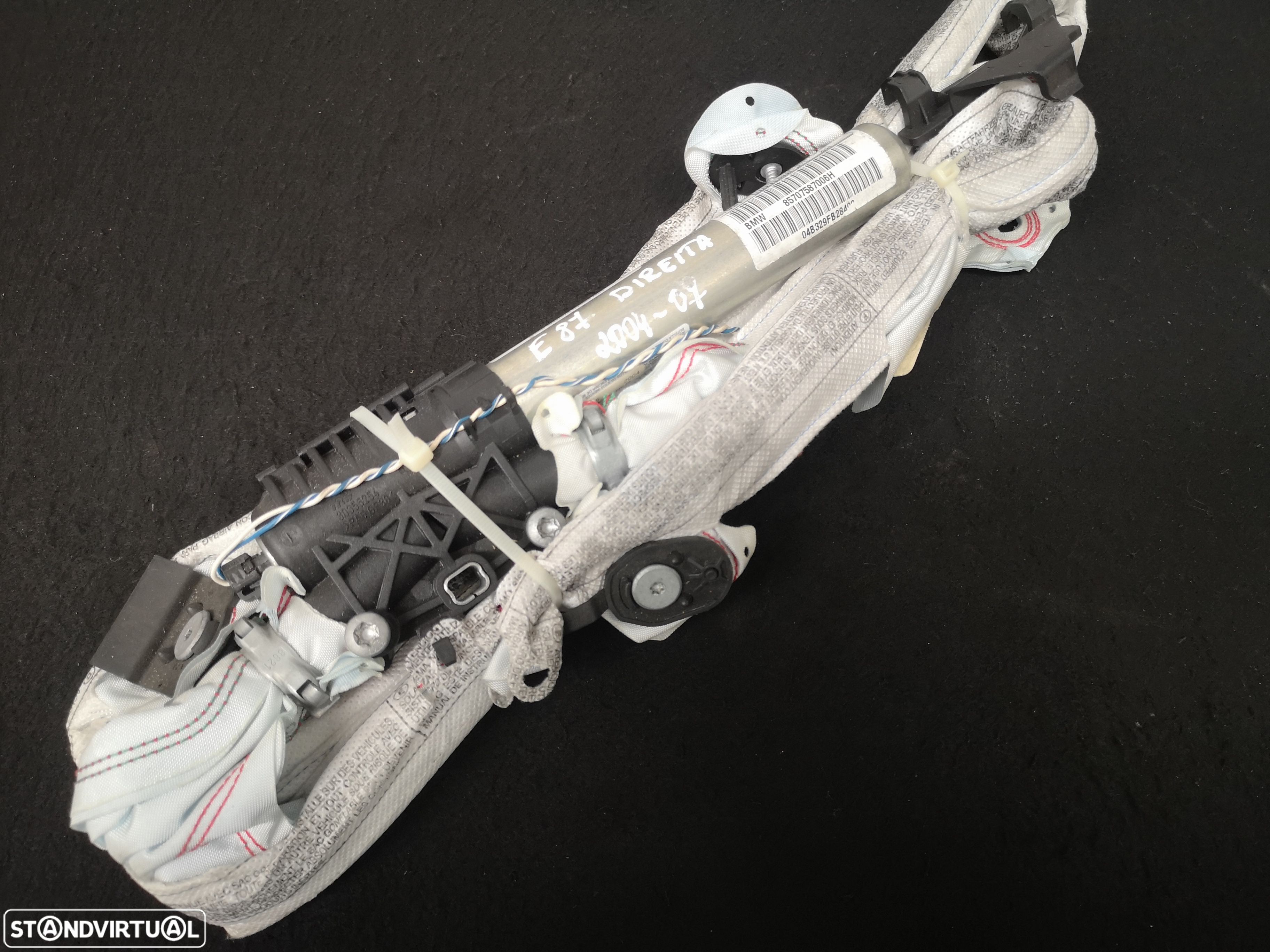 Airbag cortina originais direita  BMW1 e87 2004-2007 - 1