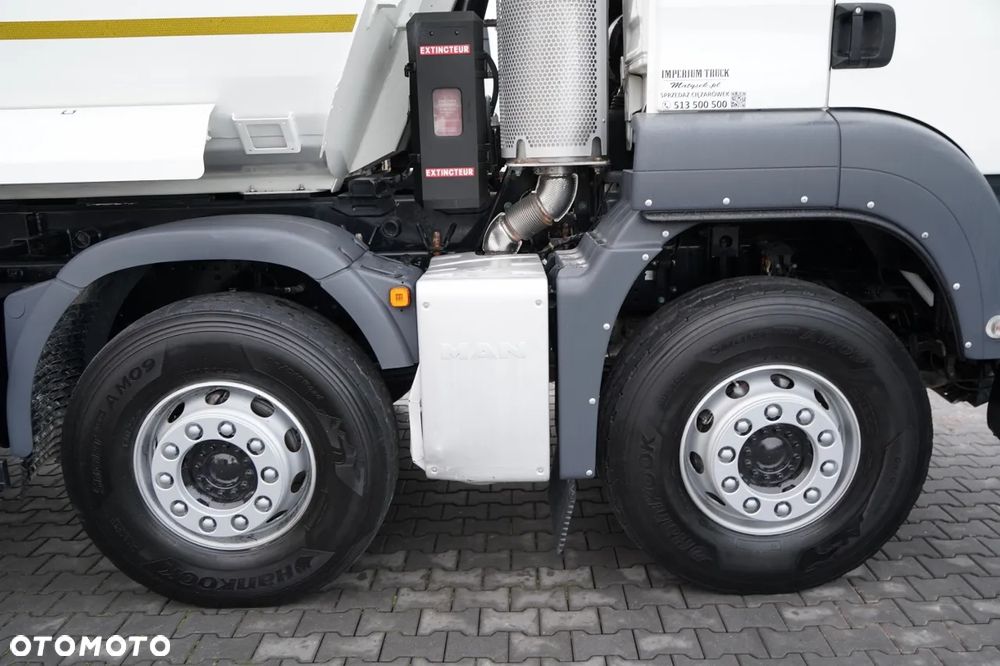 MAN TGS 35.460 / 8X4 / WYWROTKA TYLNOZSYPOWA  / HYDROKLAPA / MEILLER KIPPER / AUTOMAT / EURO 6 - 20
