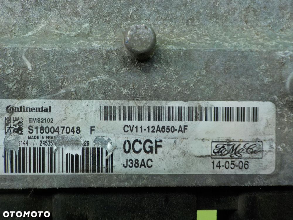 FORD B-MAX 1.4 B 14r 5D sterownik komputer silnika S180047048 - 4