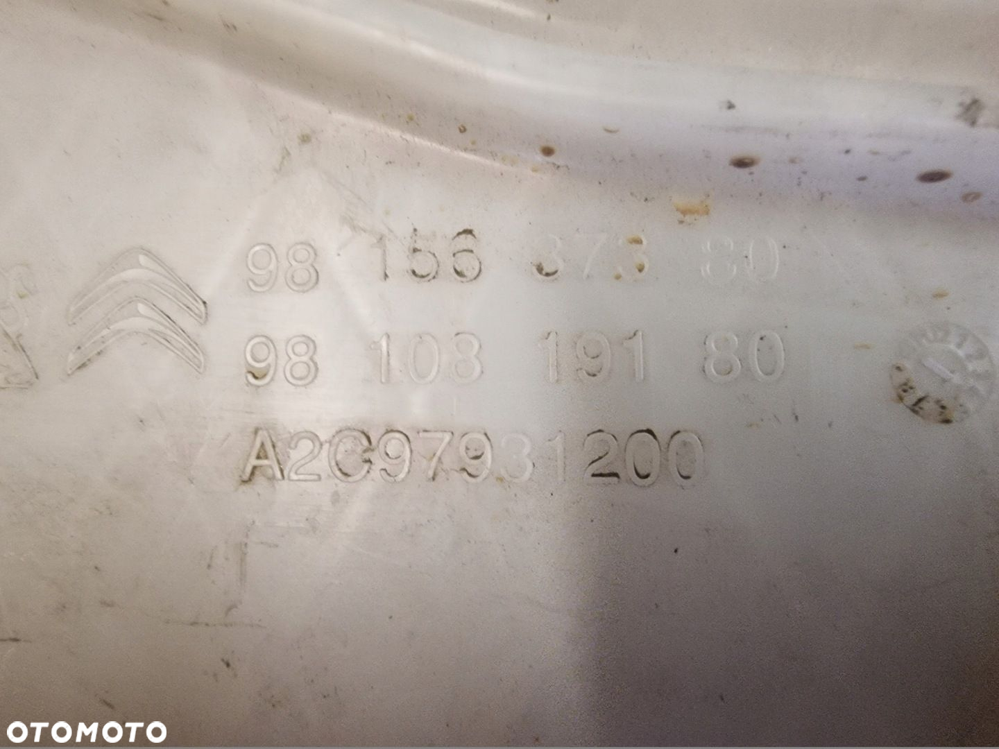 ZBIORNIK SPRYSKIWACZY PEUGEOT 3008 5008 9815637380 - 4