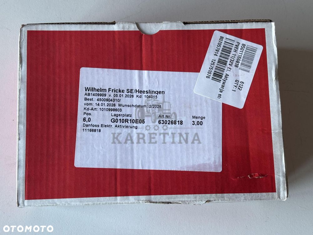 Cewka Danfoss Elektrozawór PVG32 PVEH Active 32 11-32V 11166818 157B4034 63026818 - 7