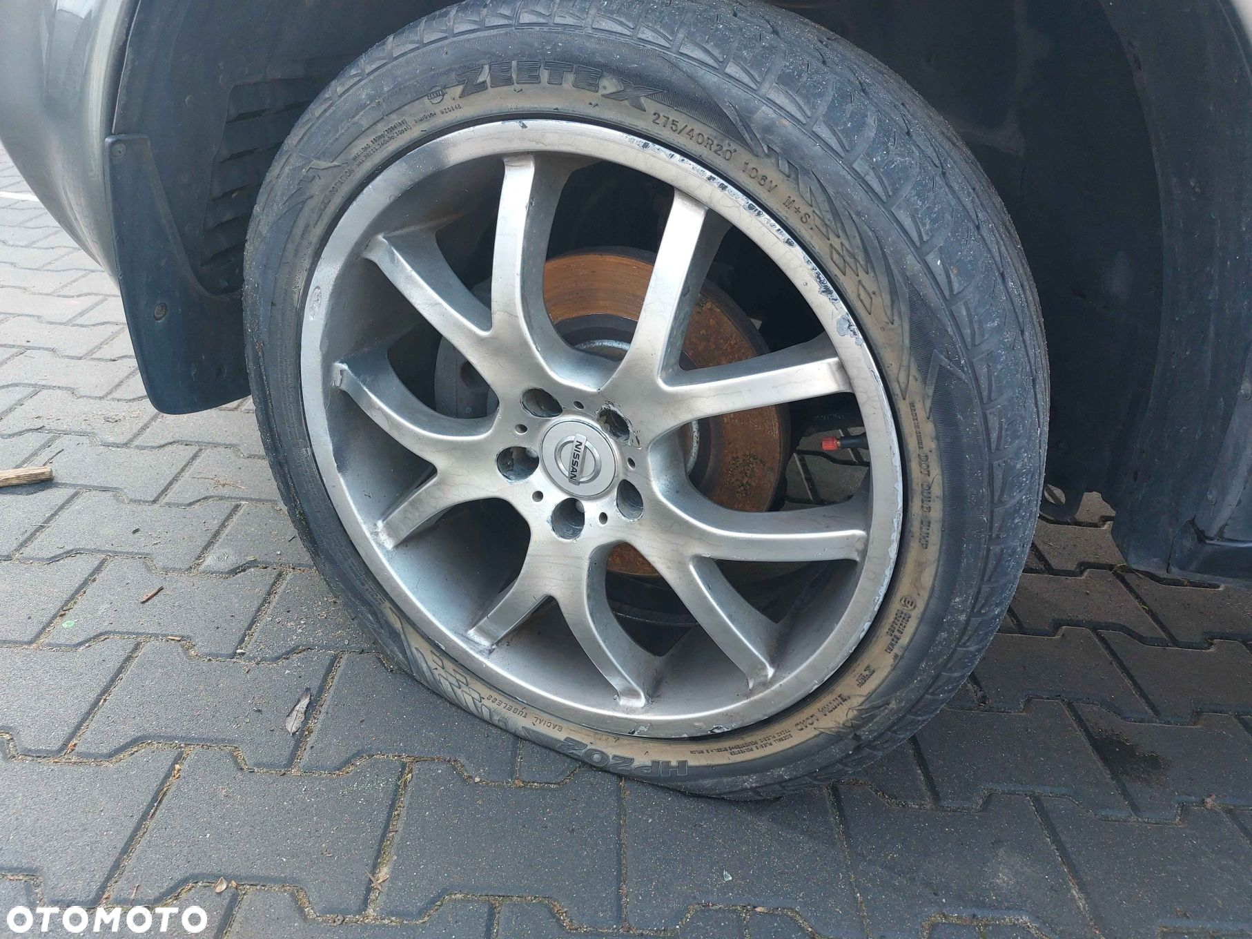 FELGI ALUMINIOWE 4SZT 5X114,3 FI 66,1 R20 NISSAN MURANO Z50 - 3