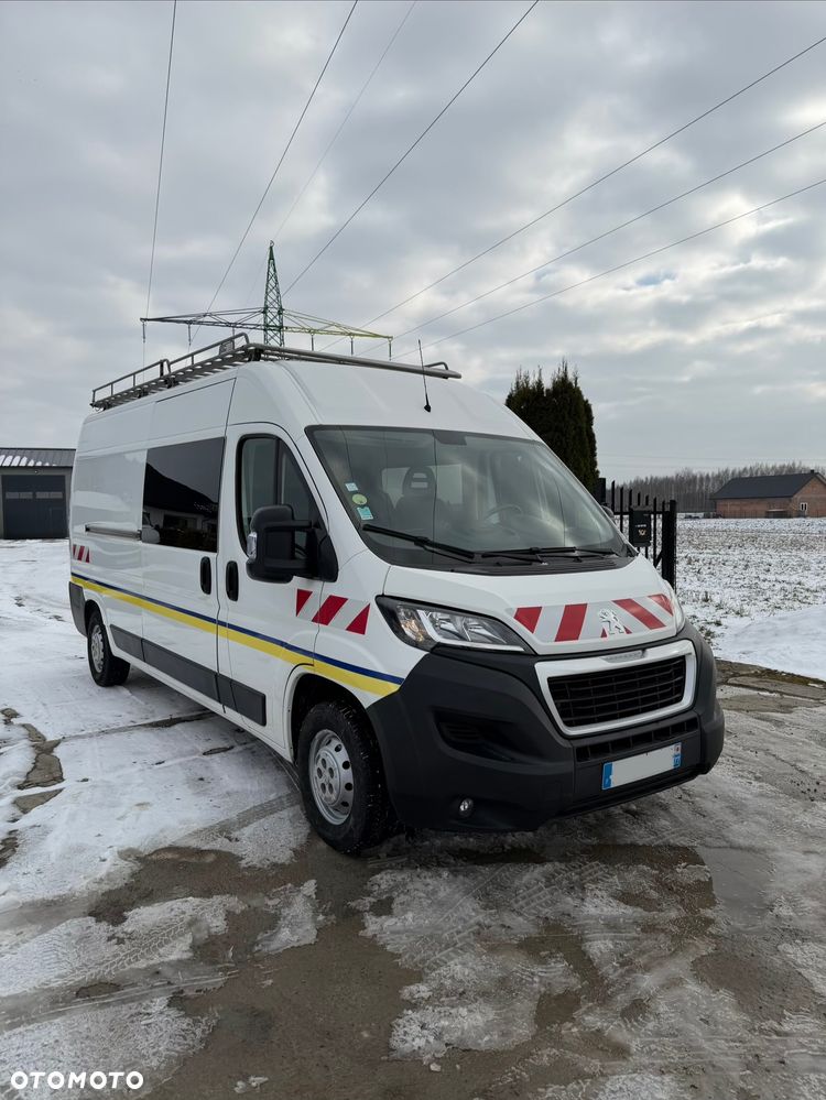 Peugeot Boxer, L3H2, BRYGADÓWKA, 7 miejsc, DOKA, tempomat, klima - 3