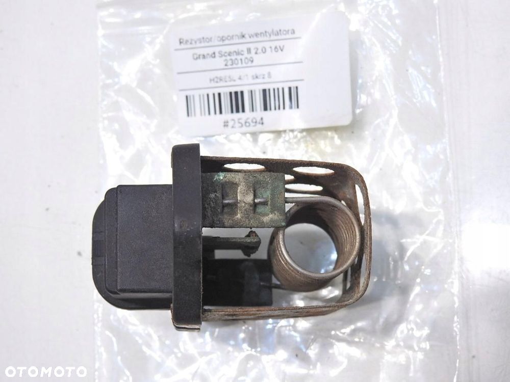 REZYSTOR OPORNICA RENAULT SCENIC II - 6