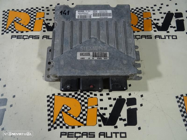 Centralina De Motor Peugeot 307 (3A/C)  5Ws40020ht / 9644895180 / 9641