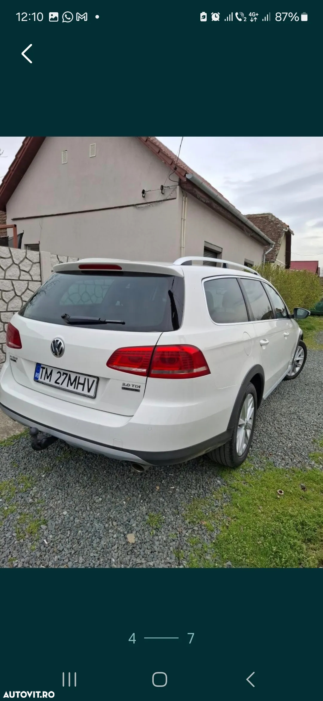 Volkswagen Passat Alltrack 2.0 TDI 4Motion DSG BlueMotion Tec - 4