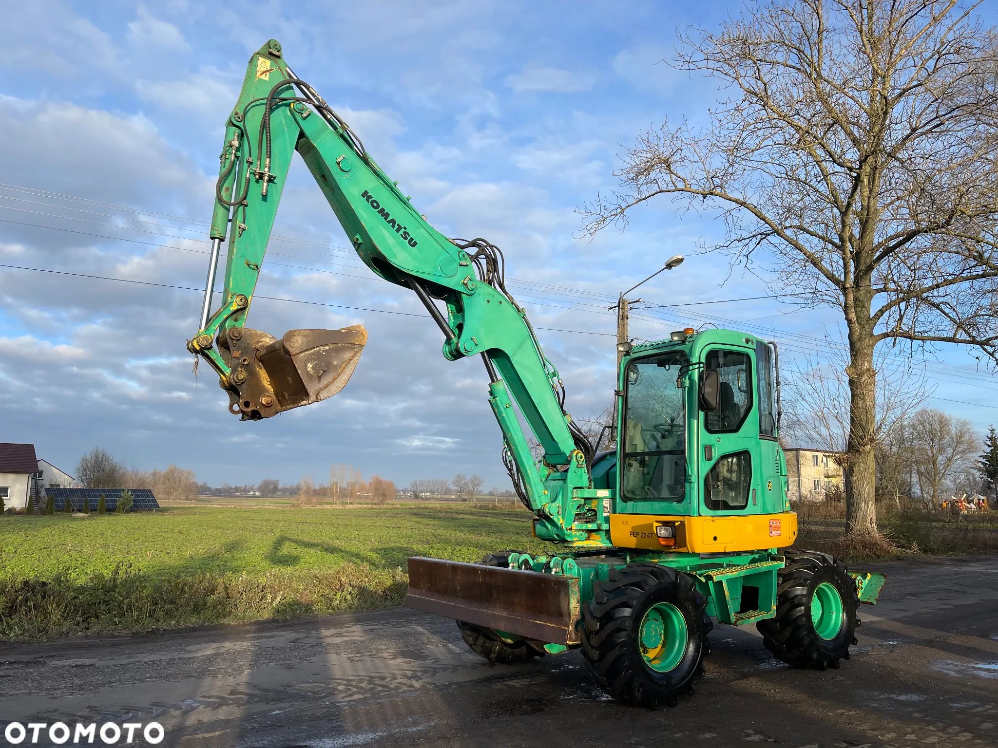 Komatsu Koparka kołowa Komatsu PW 98 MR Rok 2008 Gotowa do pracy W pełni sprawna Brutto - 1