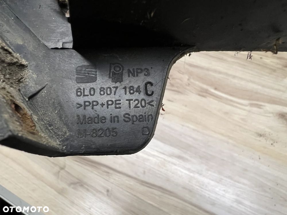 ŚLIZG ZDERZAKA LEWY PRAWY PRZÓD SEAT CORDOBA IBIZA 6L - 3