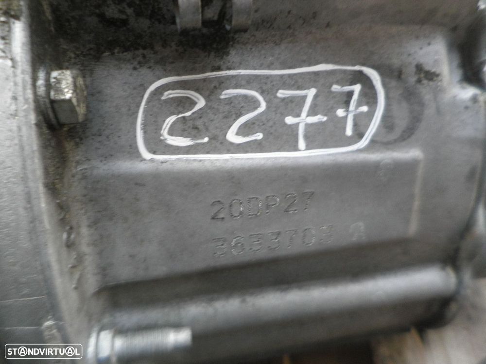 Caixa Velocidades 20DP27 PEUGEOT 207 2009 1.6 HDI 90CV 5 CINZA ESCURO DIESEL 5 VELOCIDADES - 3