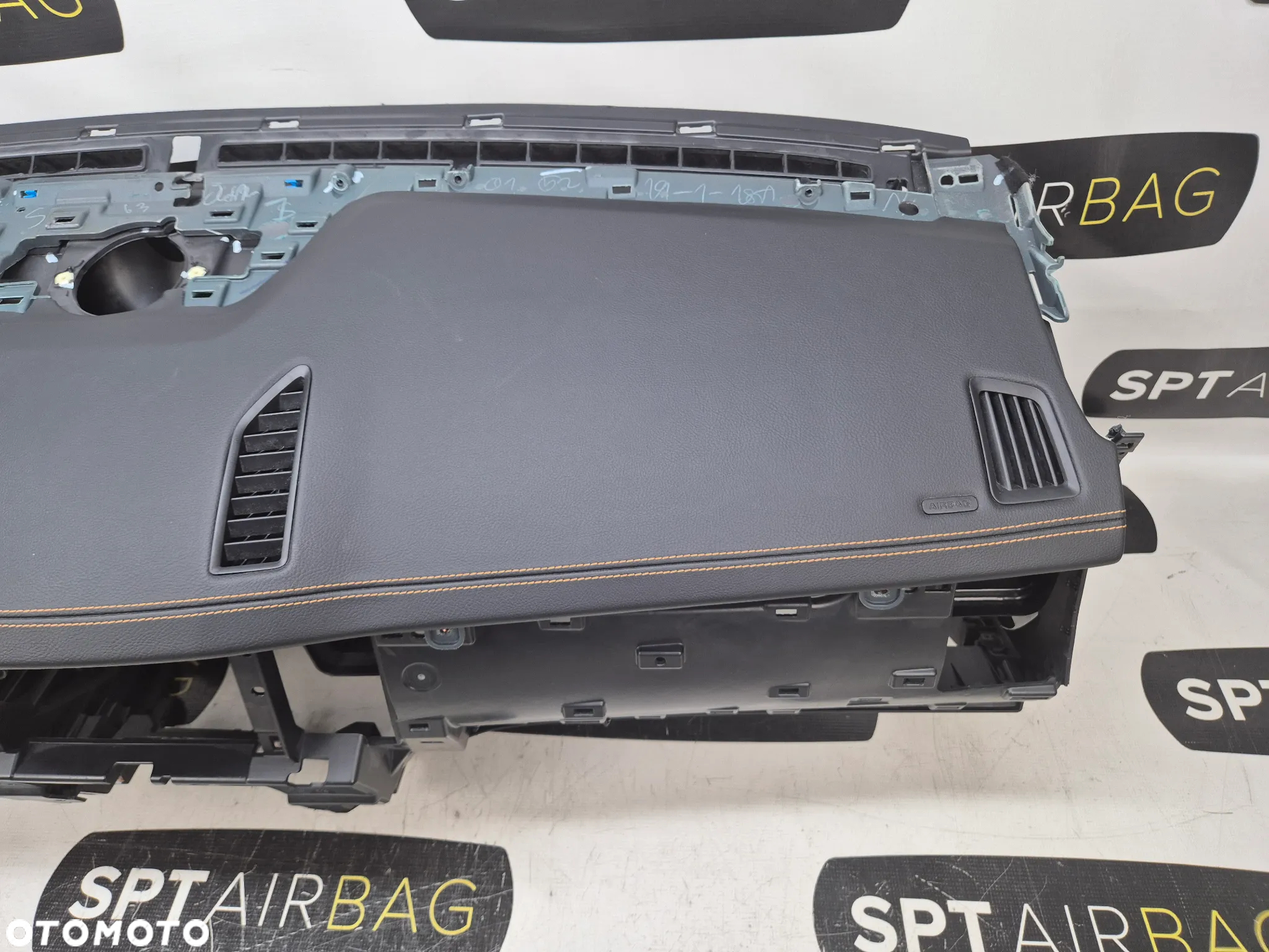 FORD RANGER DESKA ROZDZIELCZA KONSOLA KOKPIT PULPIT PODUSZKI AIRBAG AIR BAG PASY KIT SET - 4