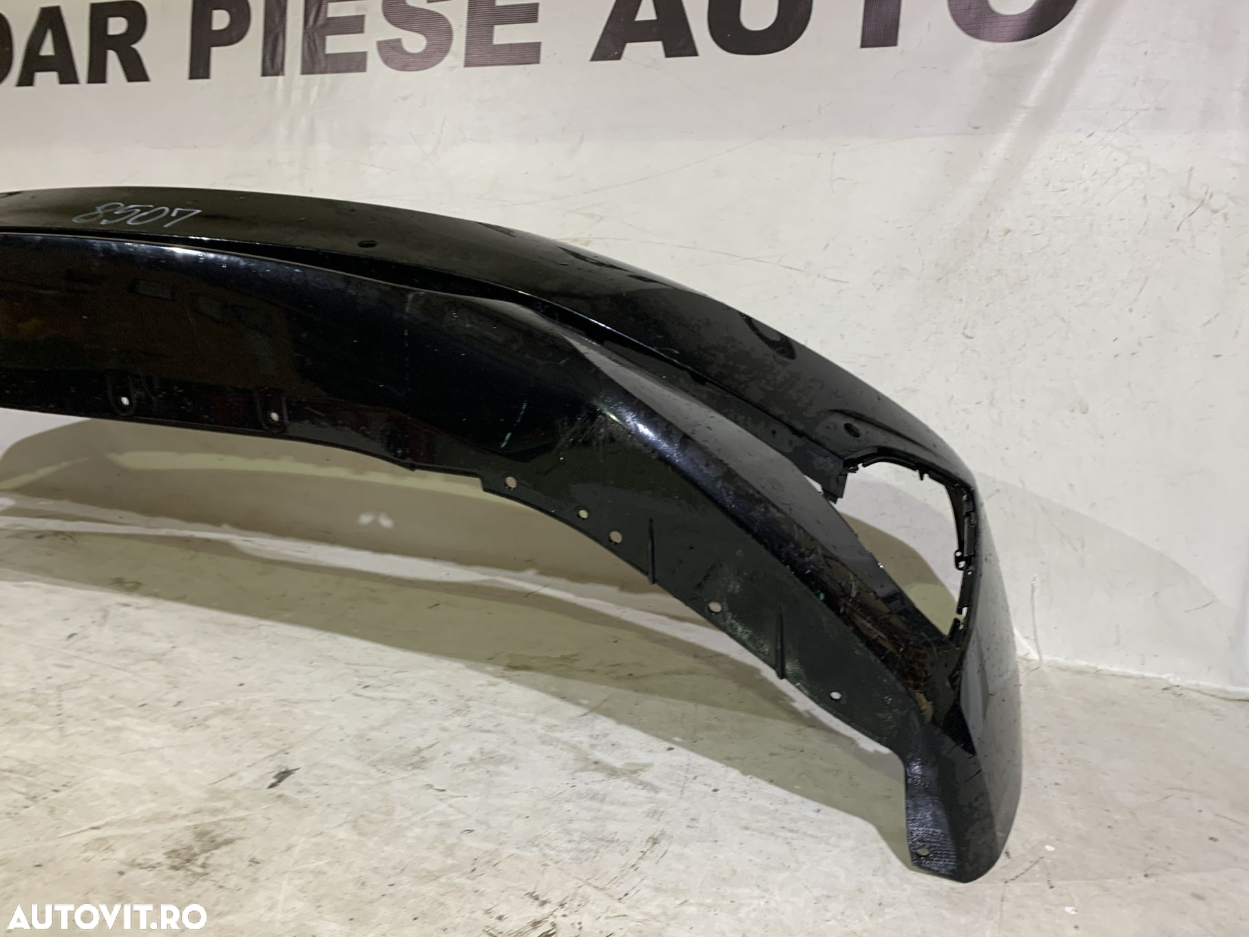 Bara fata BMW Seria 5, G30/G31, 2020, 2021, 2022, 2023, cod origine OE 51119464207, cu gauri pentru senzori de parcare (6). - 5