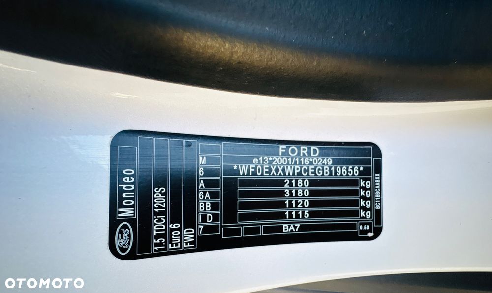 Ford Mondeo 1.5 TDCi Edition - 23