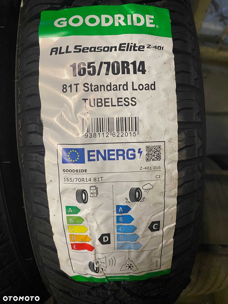 165/70R14 Goodride cztery nowe opony całoroczne 2025r - 2