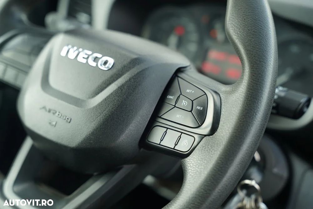Iveco DAILY 35-140 / BASCULATOR DIN OȚEL + HDS HMF HYFA / CAPACITATE MAXIMĂ DE RIDICARE 430 KG / EXTENSIE MAXIMĂ 2 M / DUBLU / EURO 6 - 29