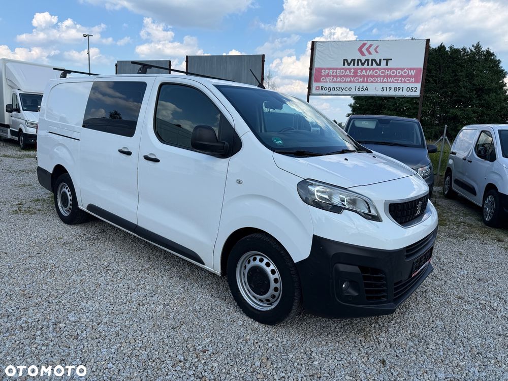 Peugeot EXPERT/Long /2.0 ON 122KM/Klima/PDC/Tempomat/Sensor deszczu/Sensor świateł/Hak/Regały SORTIMO/Import Niemcy - 1