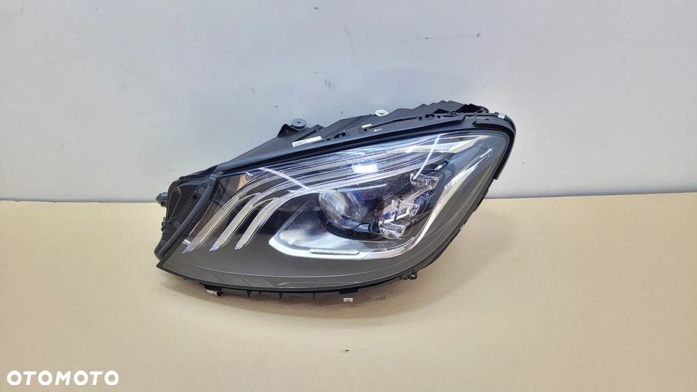 A2229068705 MERCEDES S KLASA W222 LIFT LAMPA LEWA MULTIBEAM DEMONTAŻ A2229068705 - 2