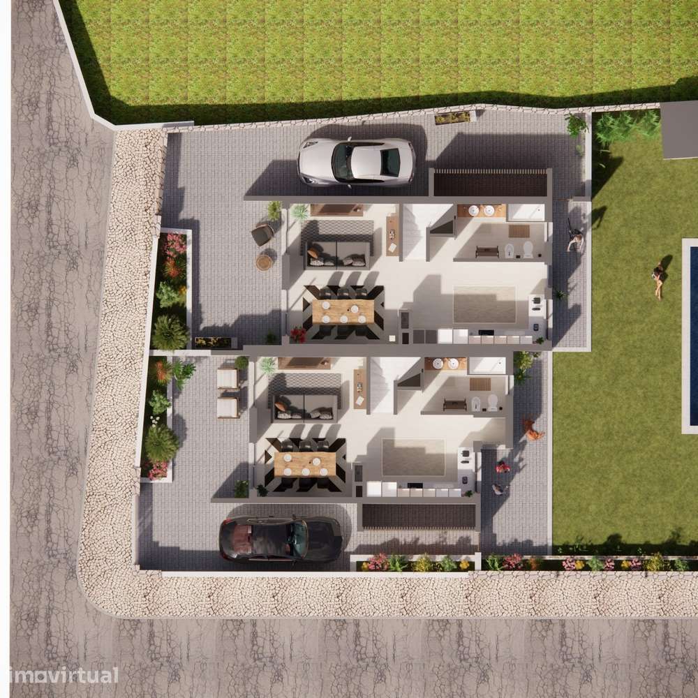 Moradia Contemporânea T2+1 em Condomínio com Piscina junto à Ericeira - Grande imagem: 5/31