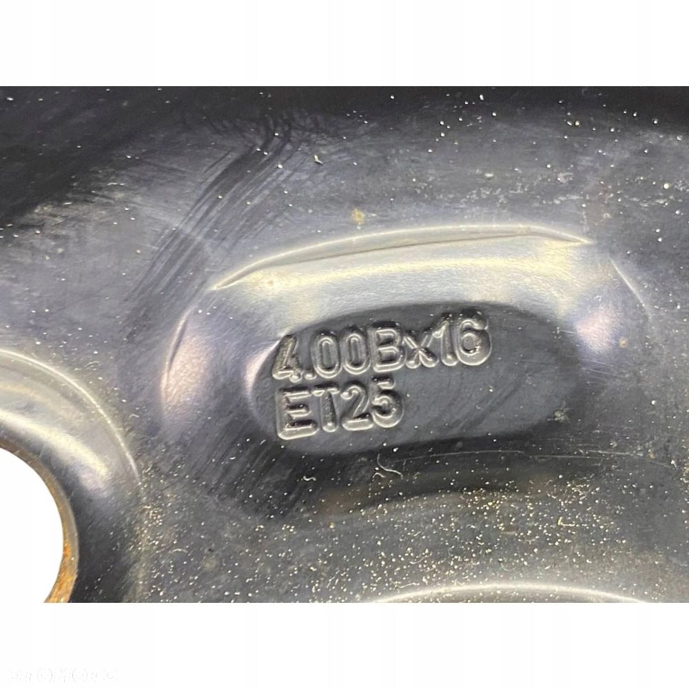 KOŁO DOJAZDOWE FORD FOCUS MONDEO FIESTA 125/80R16 5X108 ET25 DM5C-BA - 9