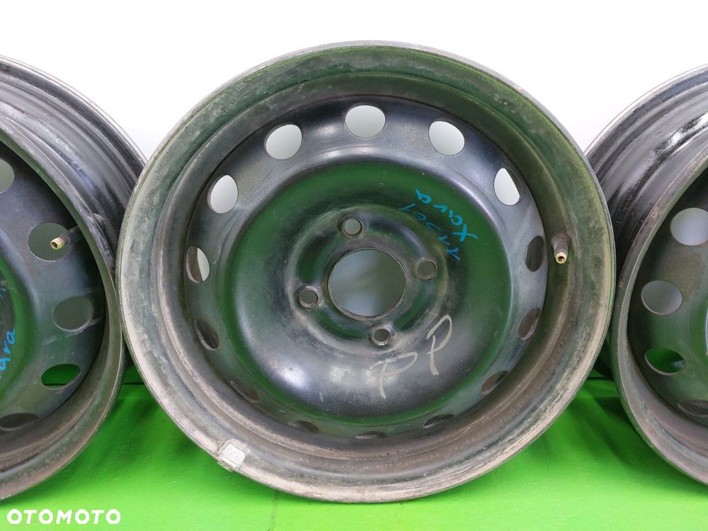 Felgi stalowe 4 SZT 14 PEUGEOT 206 1007 PARTNER CITROEN XSARA C3 BERLINGO - 6