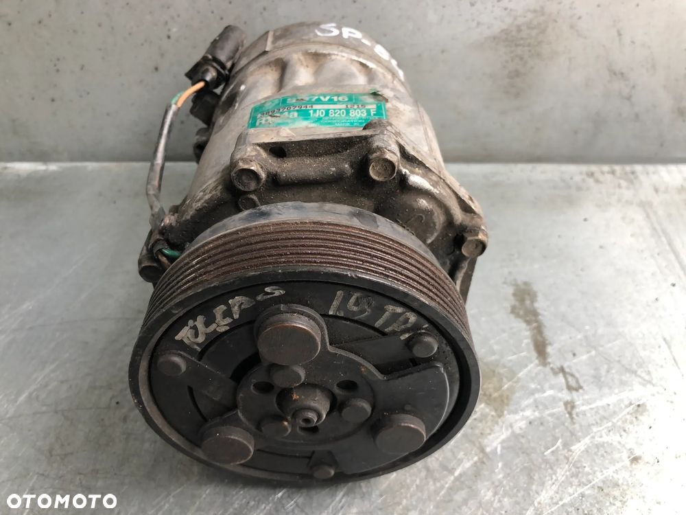 SP-54. Kompresor Sprężarka Klimatyzacji 6PK 1J0820803f Volkswagen Golf IV Sharan 1.9TDI - Wysyłka - 5