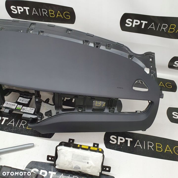 KIA CARENS IV 4 DESKA ROZDZIELCZA KONSOLA KOKPIT PULPIT PODUSZKI AIRBAG AIR BAG PASY KIT SET - 4