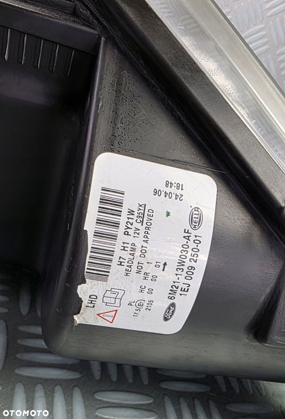 6M21-13W030-AF lampa lewa przód FORD GALAXY MK2 II S-MAX MK1 2006-2014r EU - 10