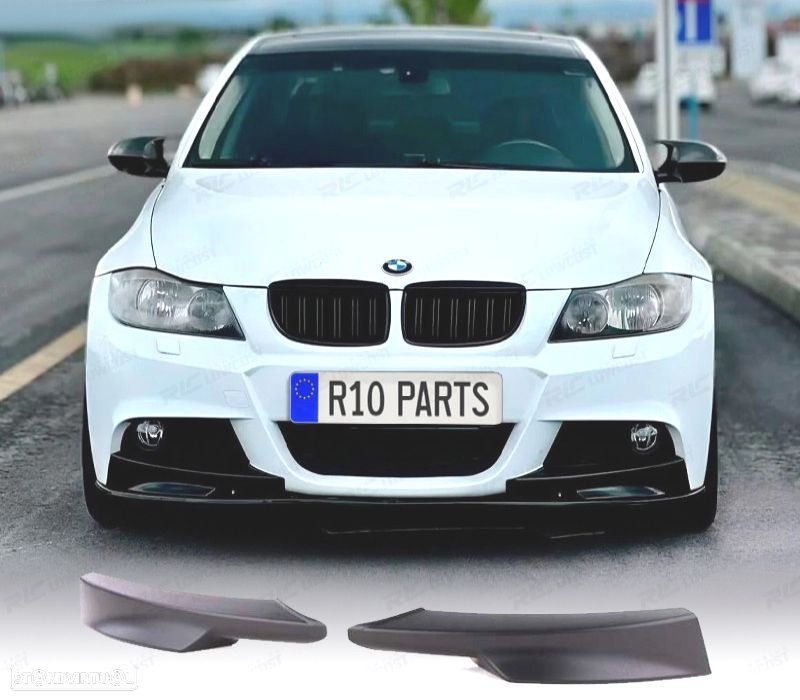 SPLITERS DIANTEIROS BMW E90 E91 09-12 LOOK M PERFORMANCE - 1