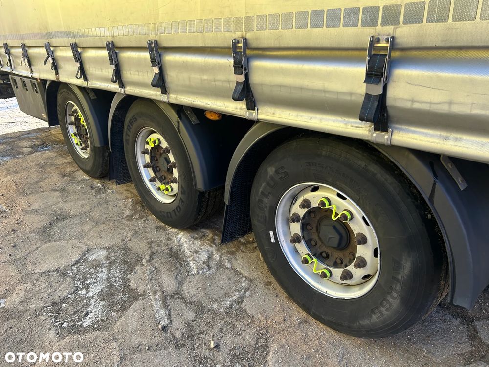 Schmitz Cargobull SCHWARZMULLER FIRANKA / MEGA LIGHT / OŚ PODNOSZONA / OPONY R 19.5 / PODNOSZONY DACH / DWA KOŁA ZAPASOWE / 2016 ROK !! - 11