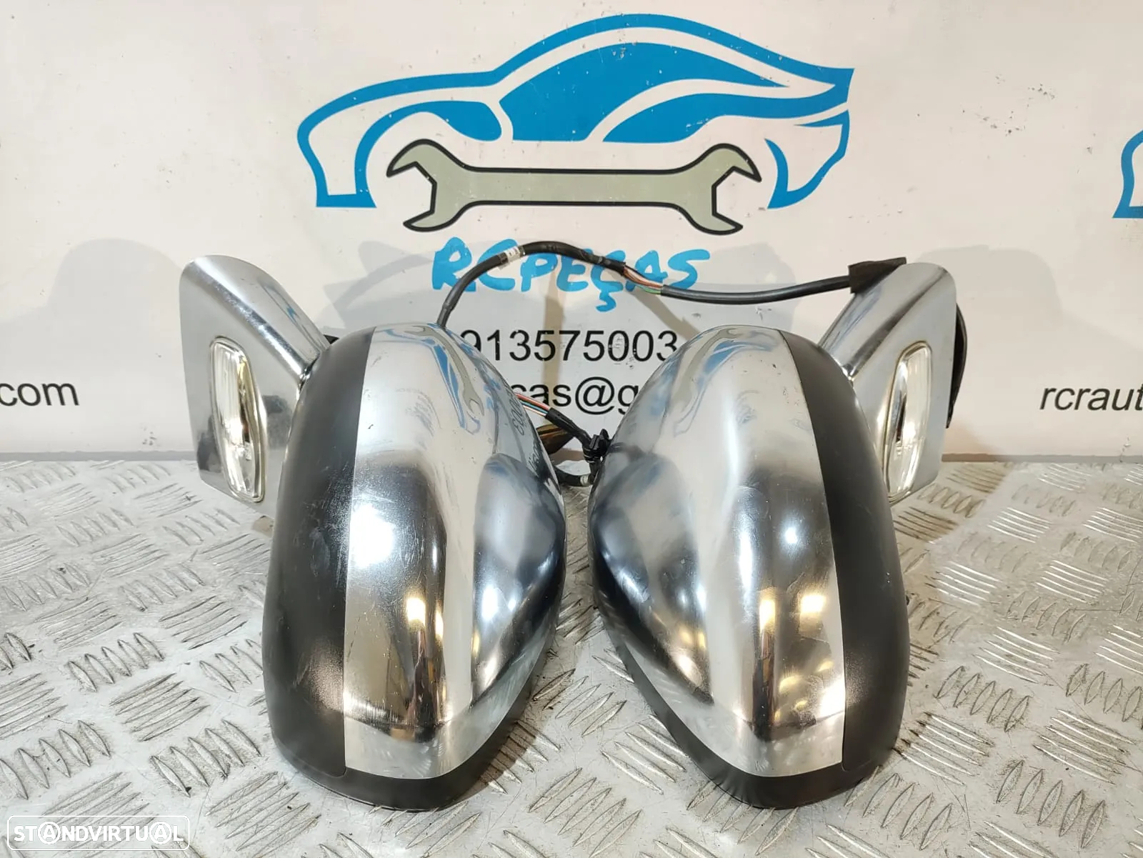 ESPELHO RETROVISOR ESQUERDO DIREITO ORIGINAL CITROEN DS3 SA 232676025 232676026 ELETRICO ESPELHOS RETROVISORES - 2