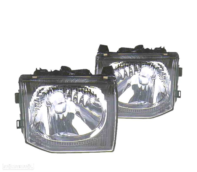 FARÓIS OPTICAS MITSUBISHI MONTERO PAJERO 97-00 - 1