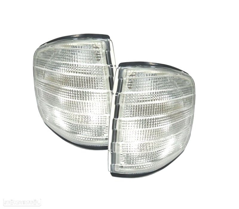 PISCAS FRONTAIS BRANCOS MERCEDES W124 BERLINA COUPÉ - 4