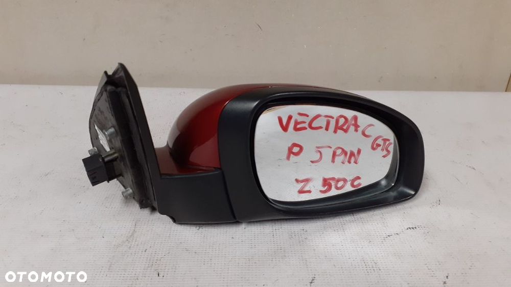 LUSTERKO ELEKTRYCZNE PRAWE OPEL VECTRA C 5 PIN  Z50C - 2