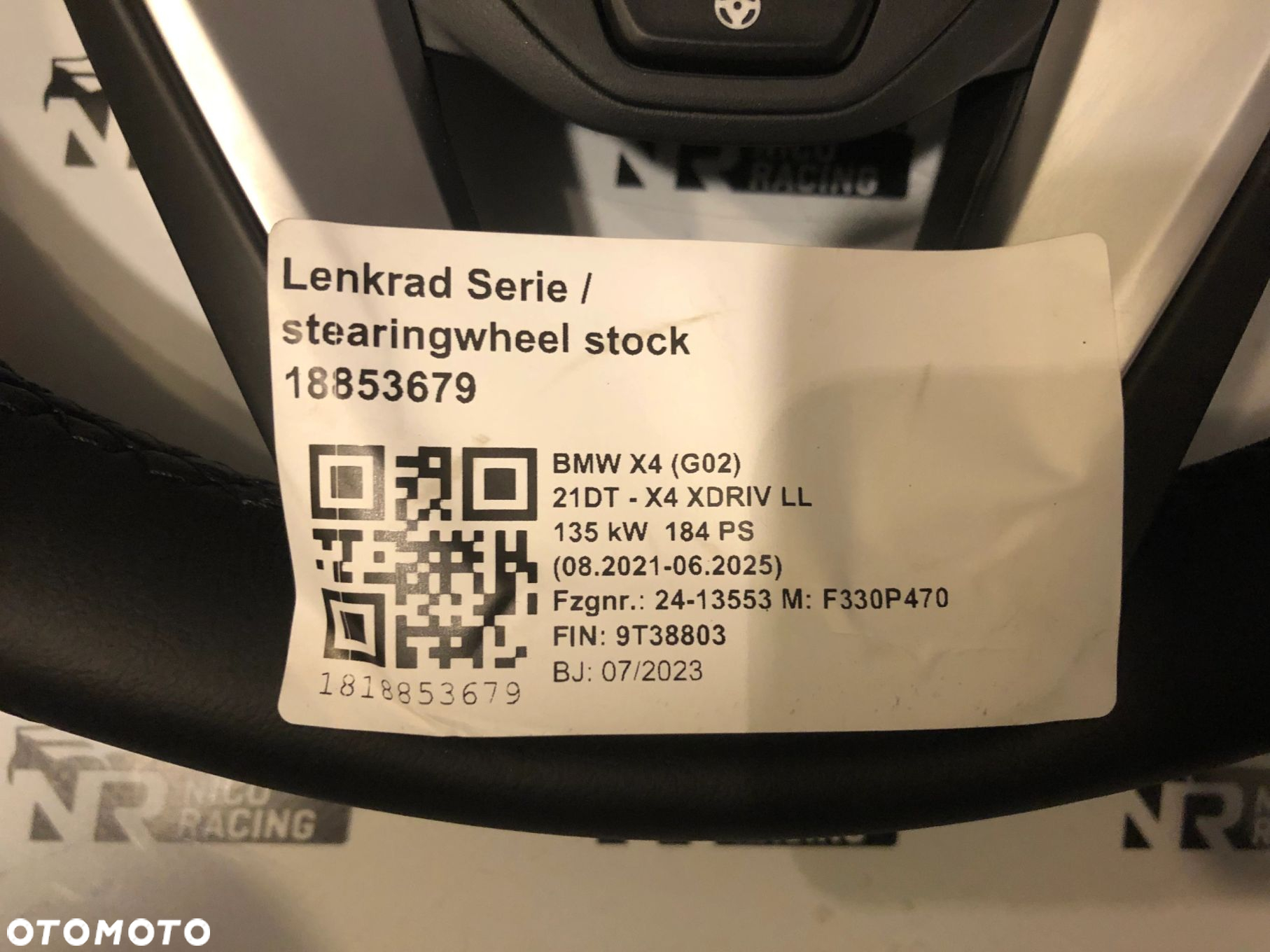 KIEROWNICA ŁOPATKI GRZANA ASYSTENT PASA BMW X3 G01 X3 G08 X4 G02 - 9