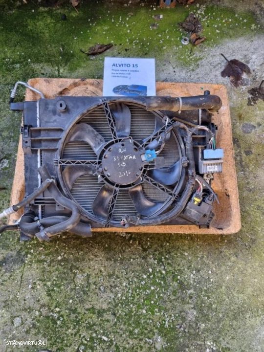 radiadores água, ac , termoventilador Renault Duster 1.5 2016 - 1