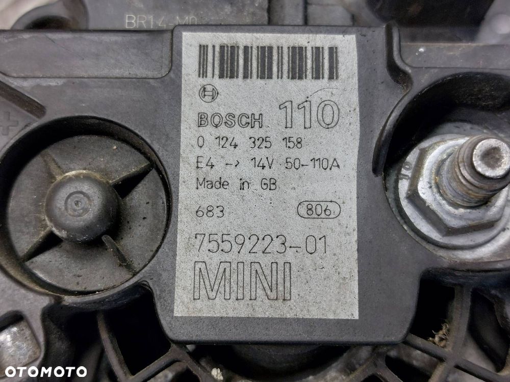 ALTERNATOR MINI COOPER R50 1.6 16V 7559223 0124325158 - 4
