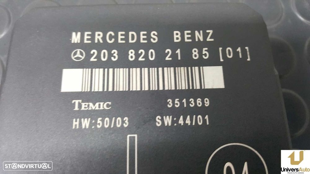 CENTRALINA/BOMBA FECHO CENTRAL MERCEDES CLASE C (W203) BERLINA 200 CDI (LA) (203... - 3