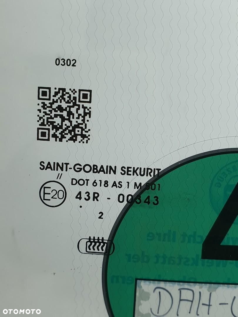 SZYBA CZOŁOWA PRZÓD PRZEDNIA GRZANA FORD TRANSIT MK7 - 2