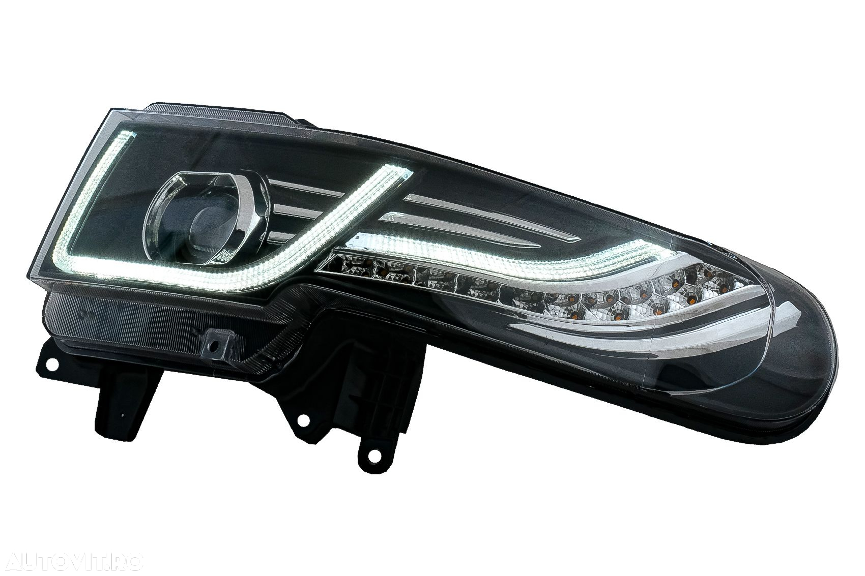 Faruri LED cu Semnal Dinamic si Grila Centrala compatibile cu Toyota F - 4