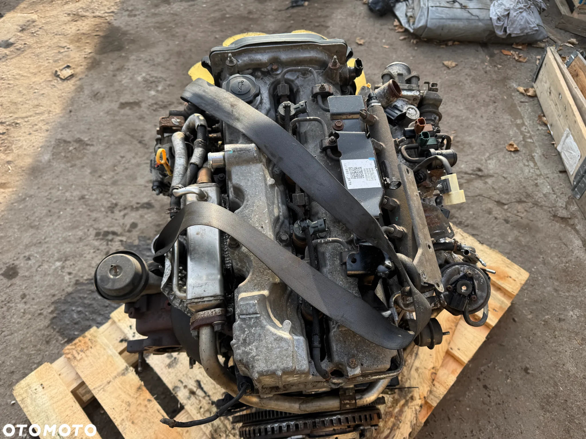 silnik wlae 2.5 tdci ford ranger kompletny 155 tys Euro 5 11r. - 14