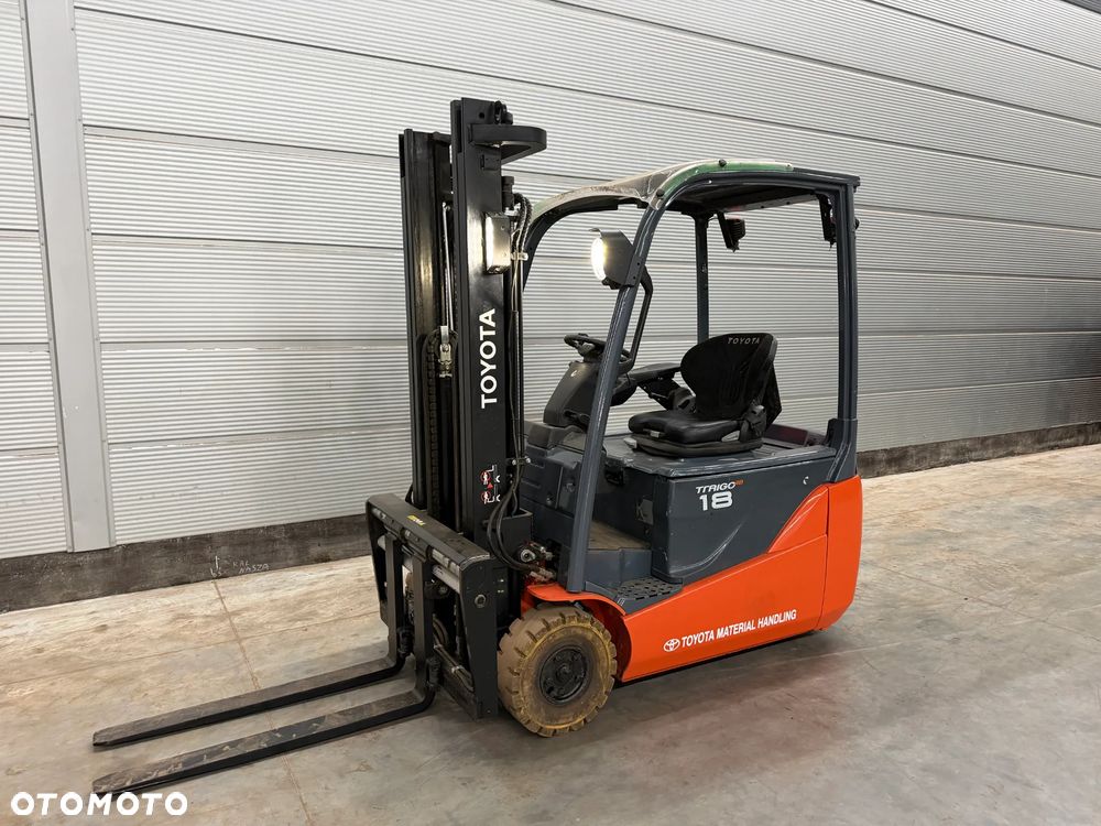 Toyota z nowej dostawy 200 szt bezpośrednio od dealera 8FBE18T z pozycjonerem stan perfekcyjny - 4