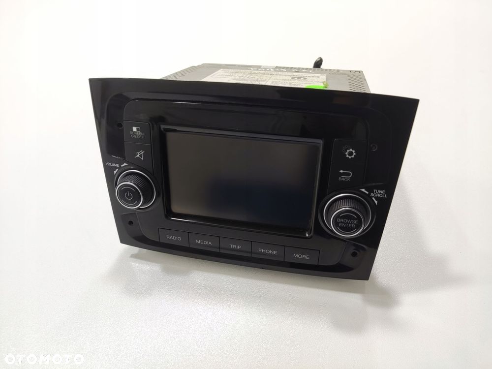 fabryczne radio nawigacja fiat doblo ii 7356342520 07356342520 2015-2019 - 2
