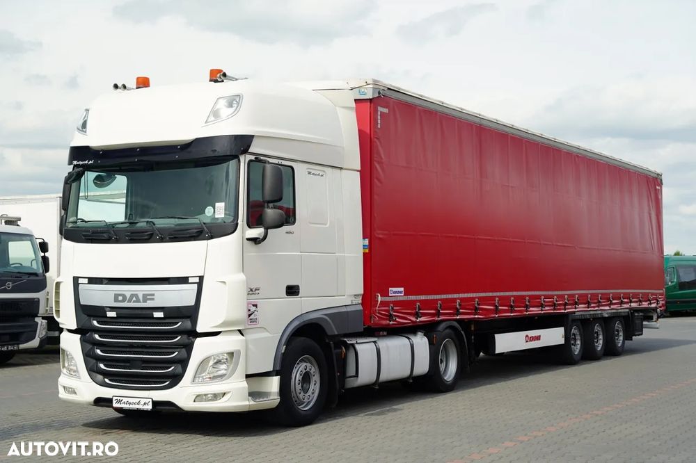 DAF XF 460 / KIT / PONT JOS / SSC / + KRONE / CORTINĂ / MEGA / PONT RIDICAT / PLAFON RIDICAT / SAF - 3