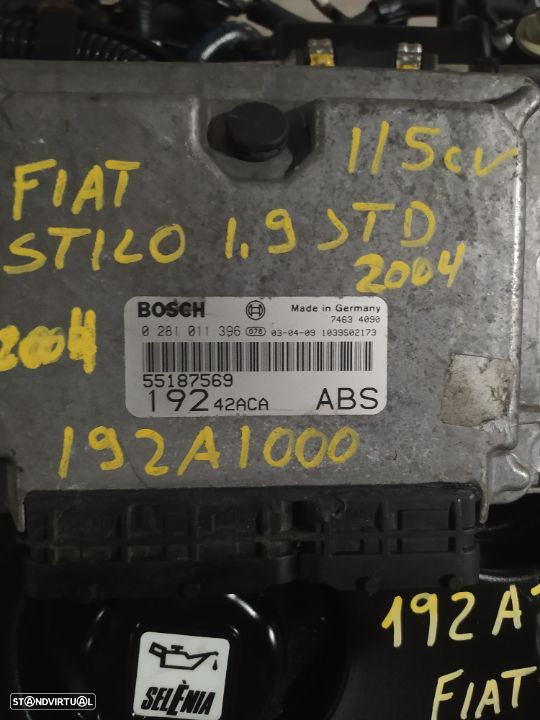 Motor 1.9jtd 115cv Fiat Stilo 192A1 caixa 5 velocidades C605 - 8